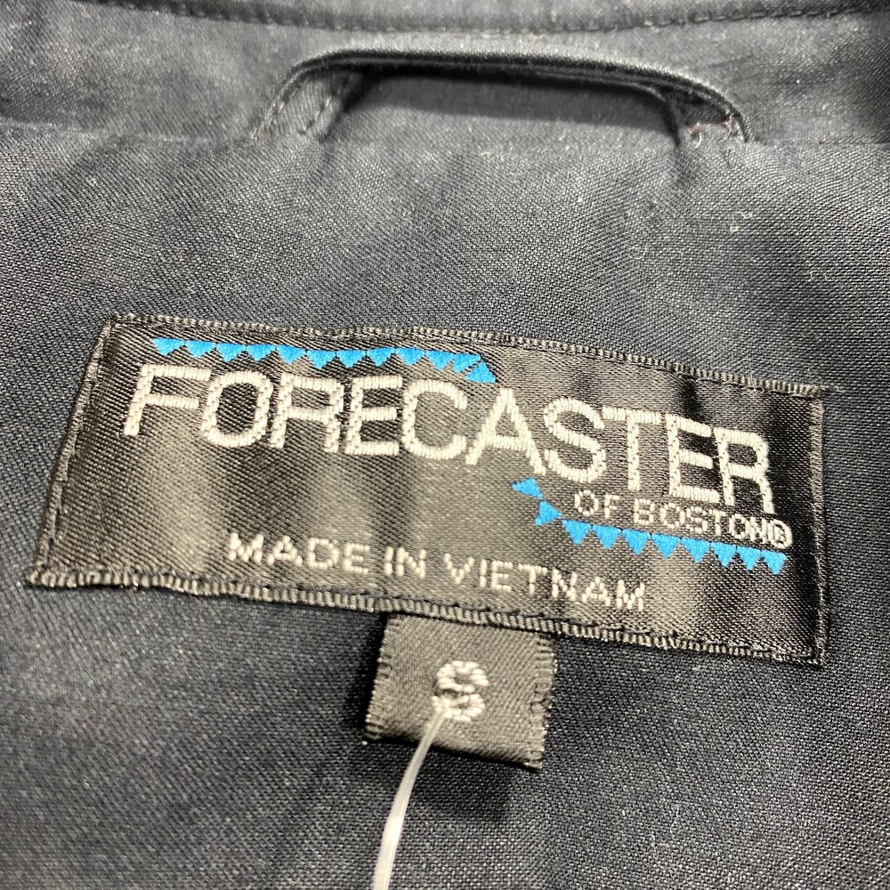 Forecaster Boston Jacket Womens Small Blue Rain Coat Cap Lined Midi Dress Career - Picture 9 of 11